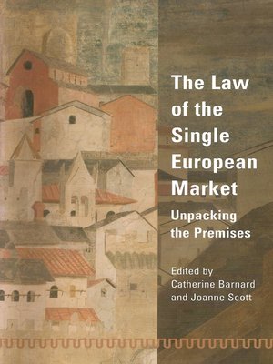 cover image of The Law of the Single European Market